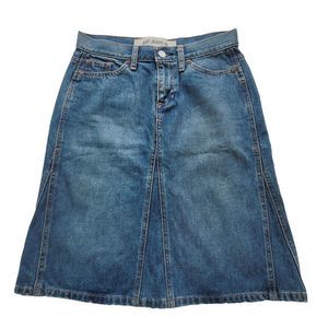 Gap Jeans High Waisted Denim Skirt